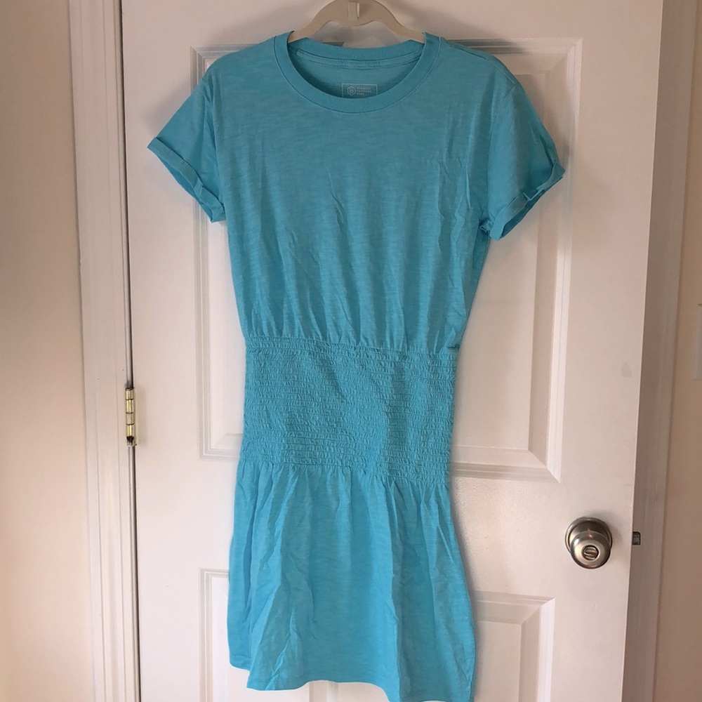 Cotton smocked dress